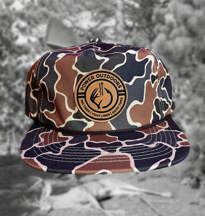 Old-School Camo Snapback